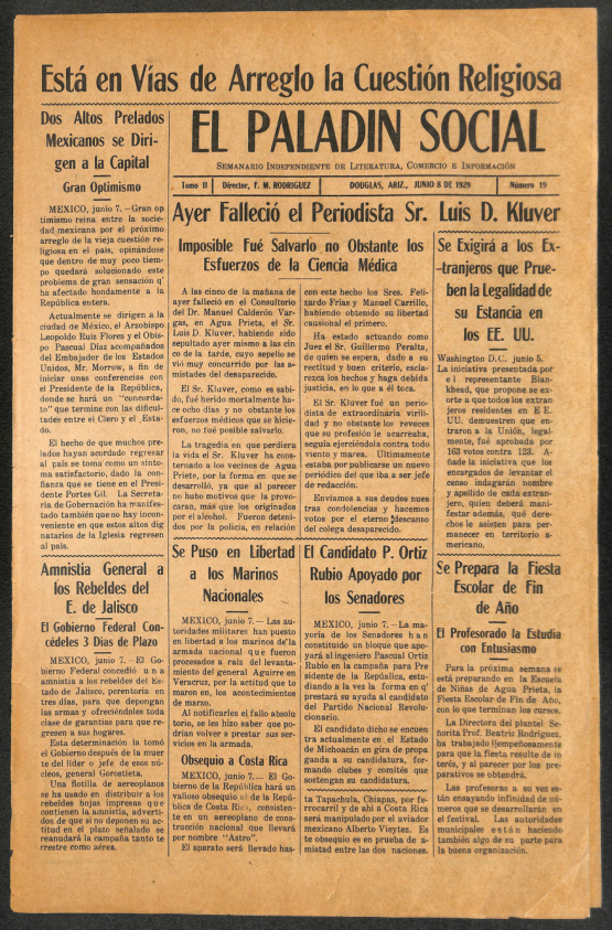 Imagen: El Paladin Social