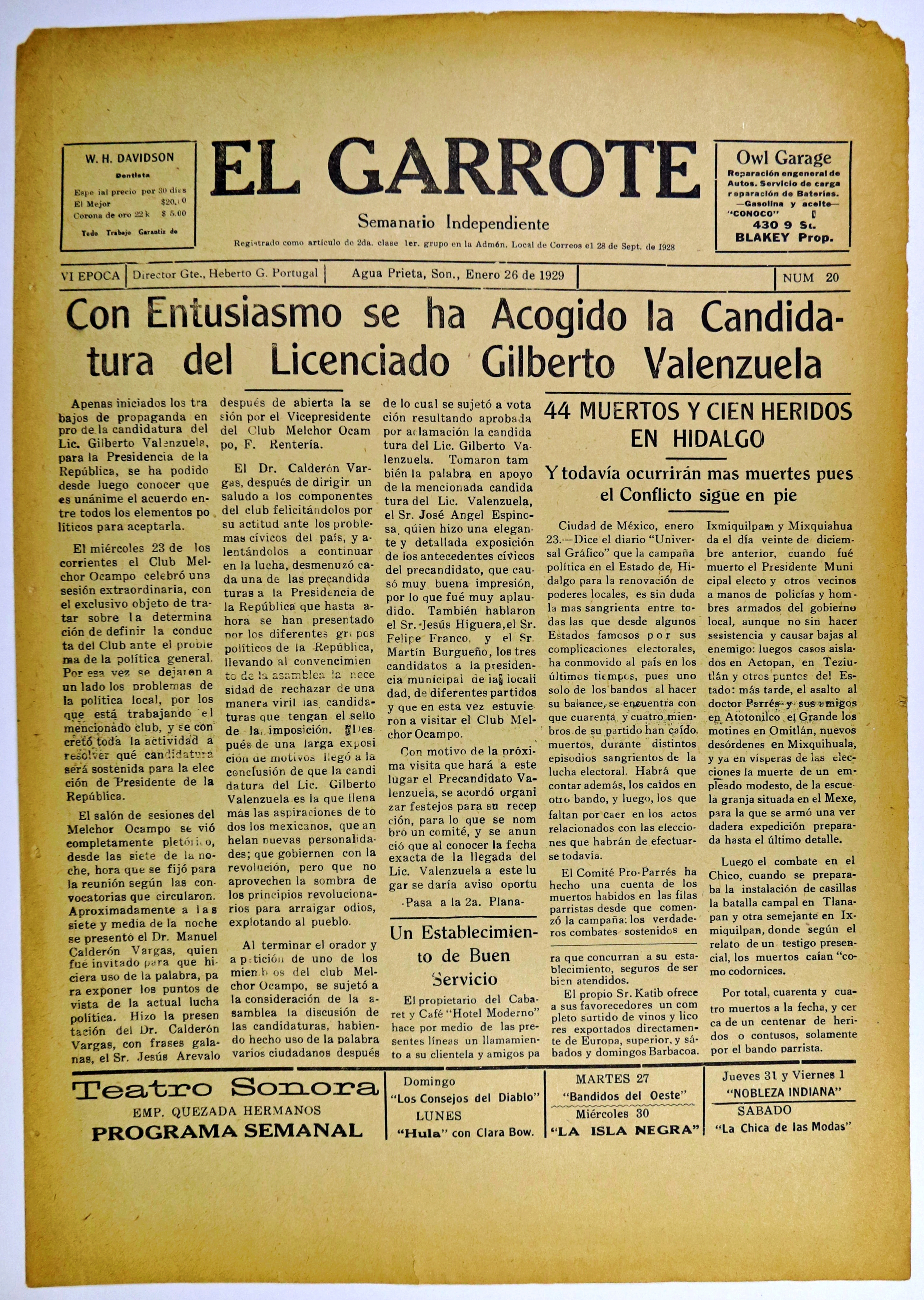 Imagen: El Garrote