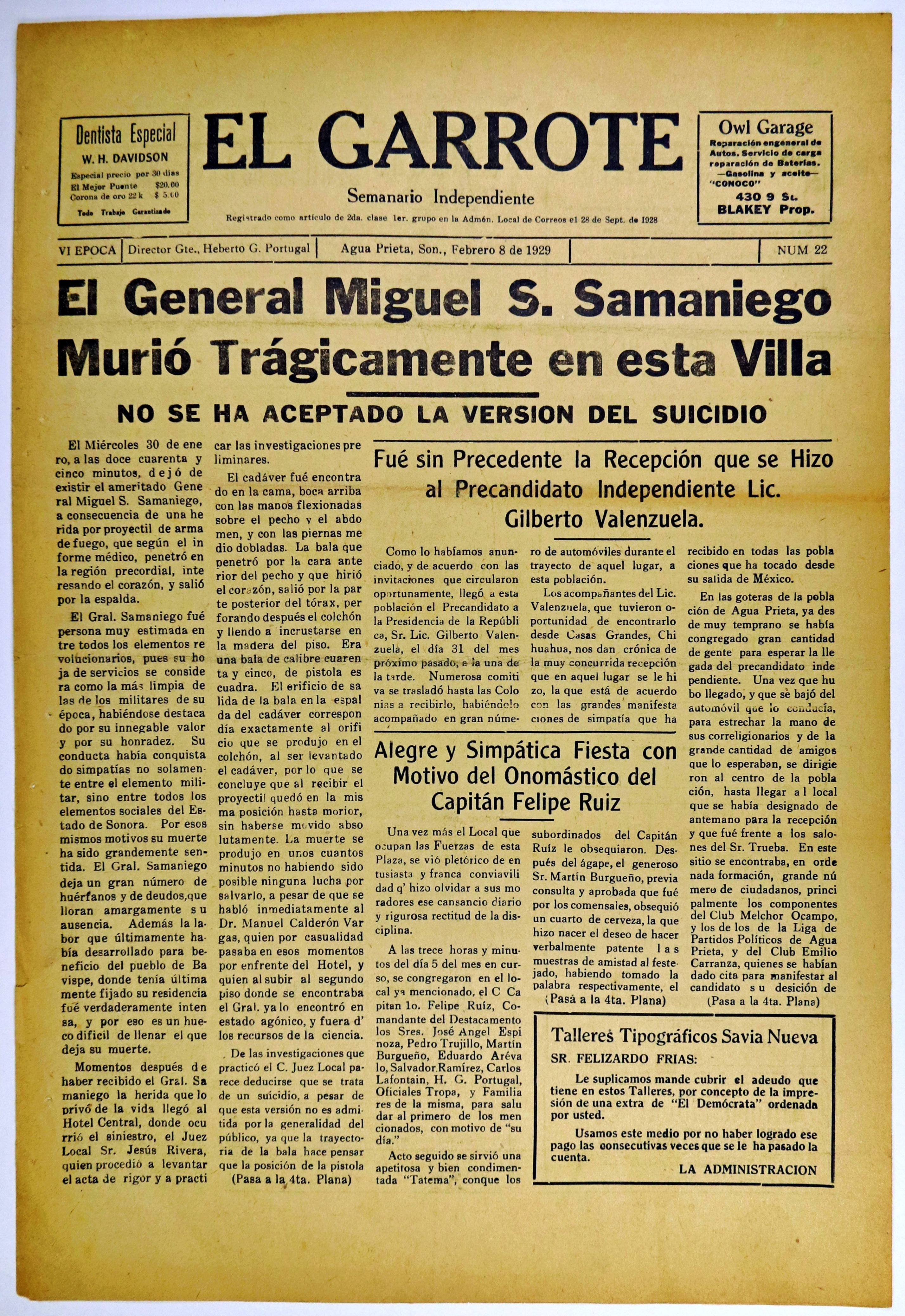 Imagen: El Garrote