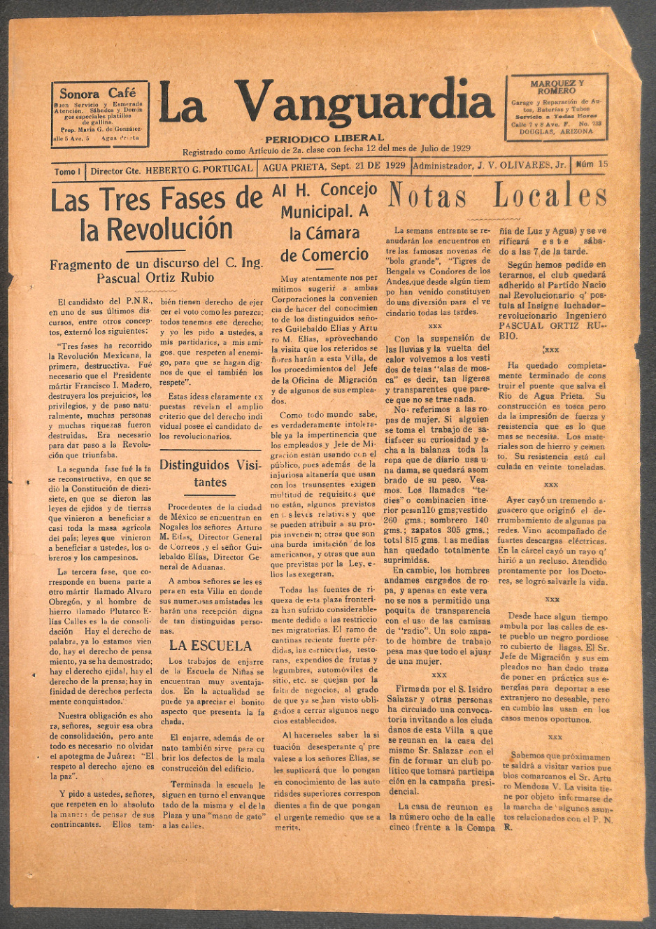 Imagen: La Vanguarida