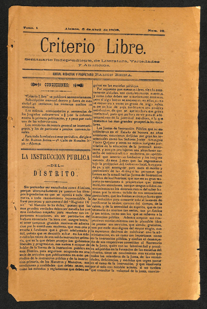 Imagen: Criterio Libre