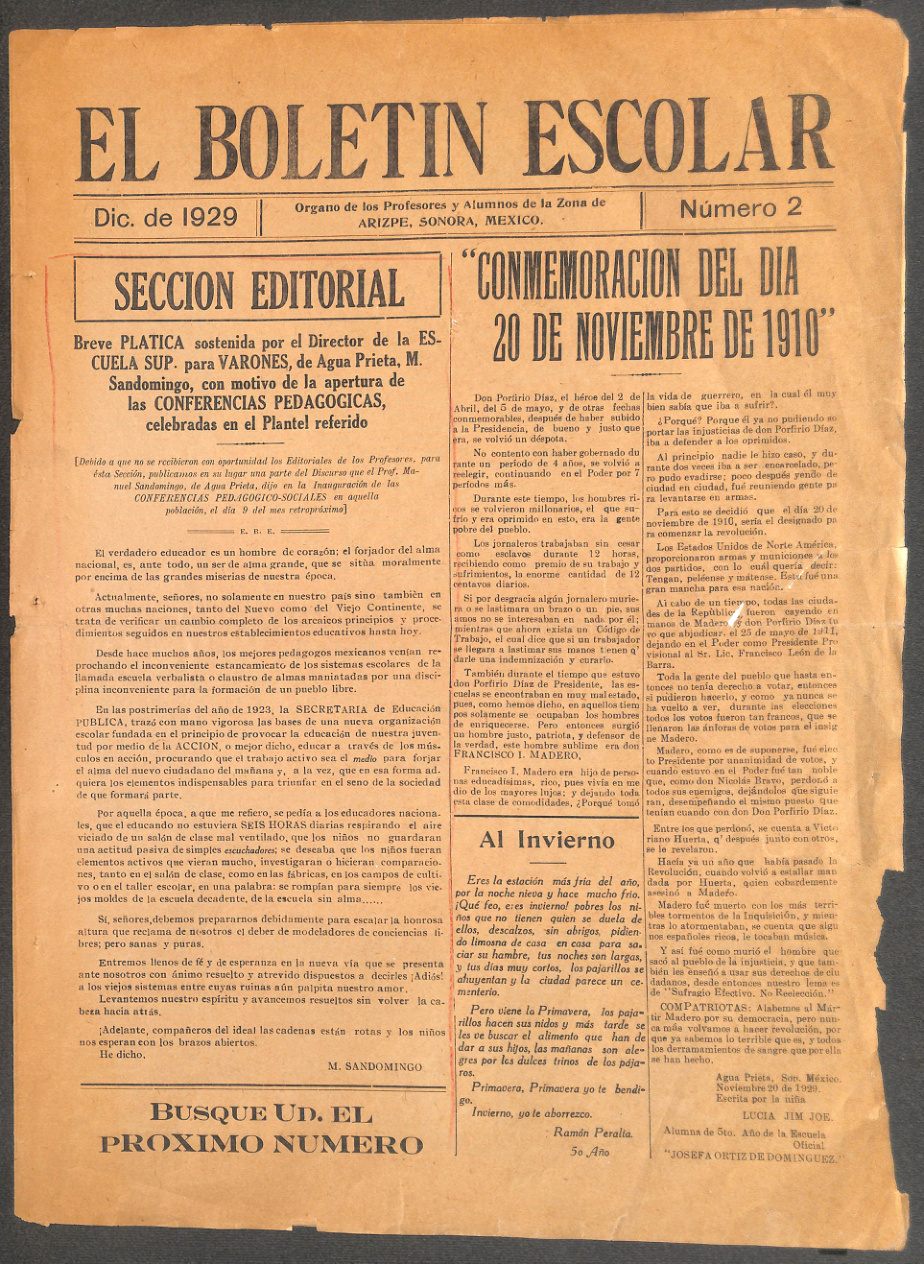Imagen: El Boletín Escolar