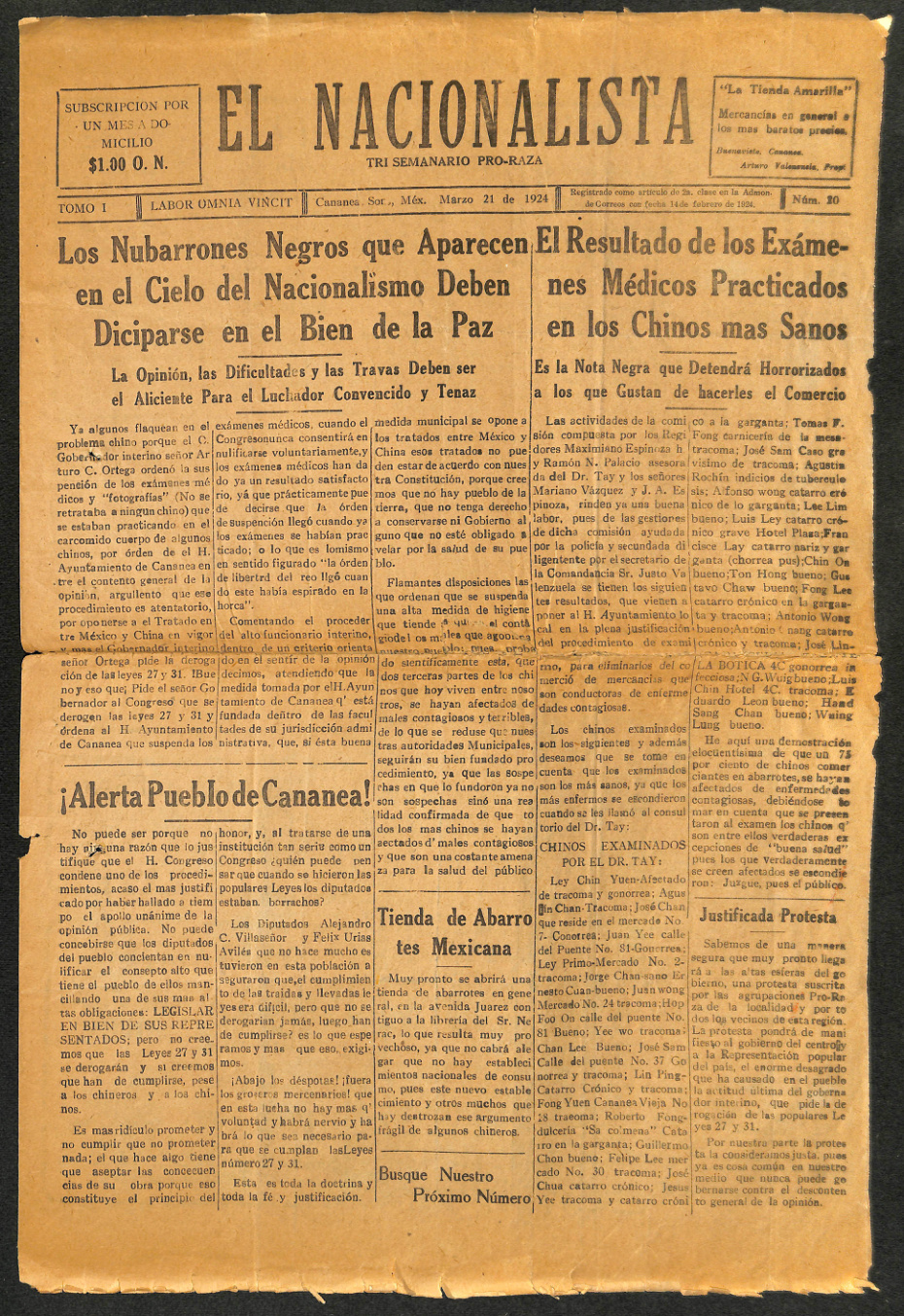 Imagen: El Nacionalista