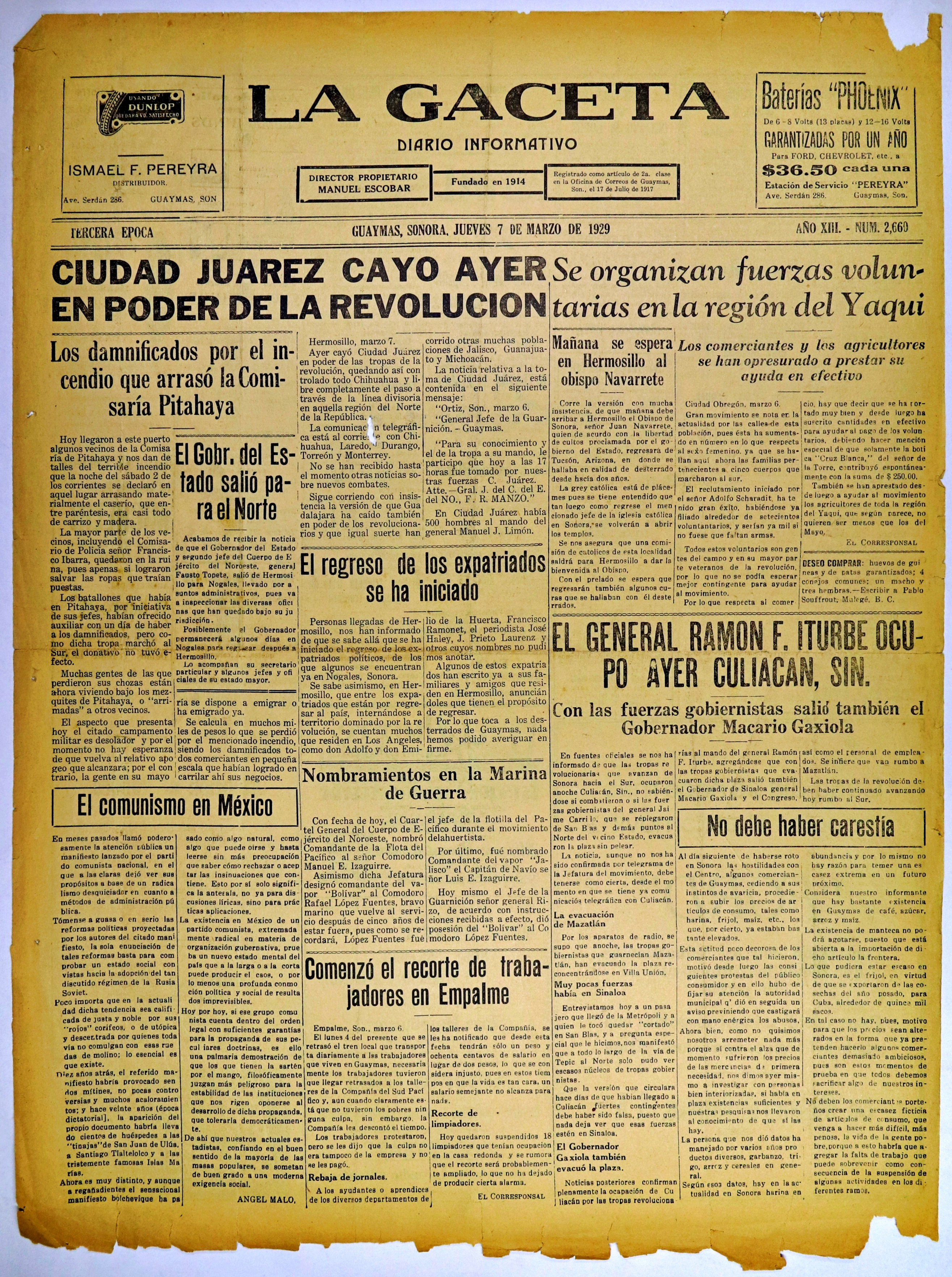 Imagen: La Gaceta