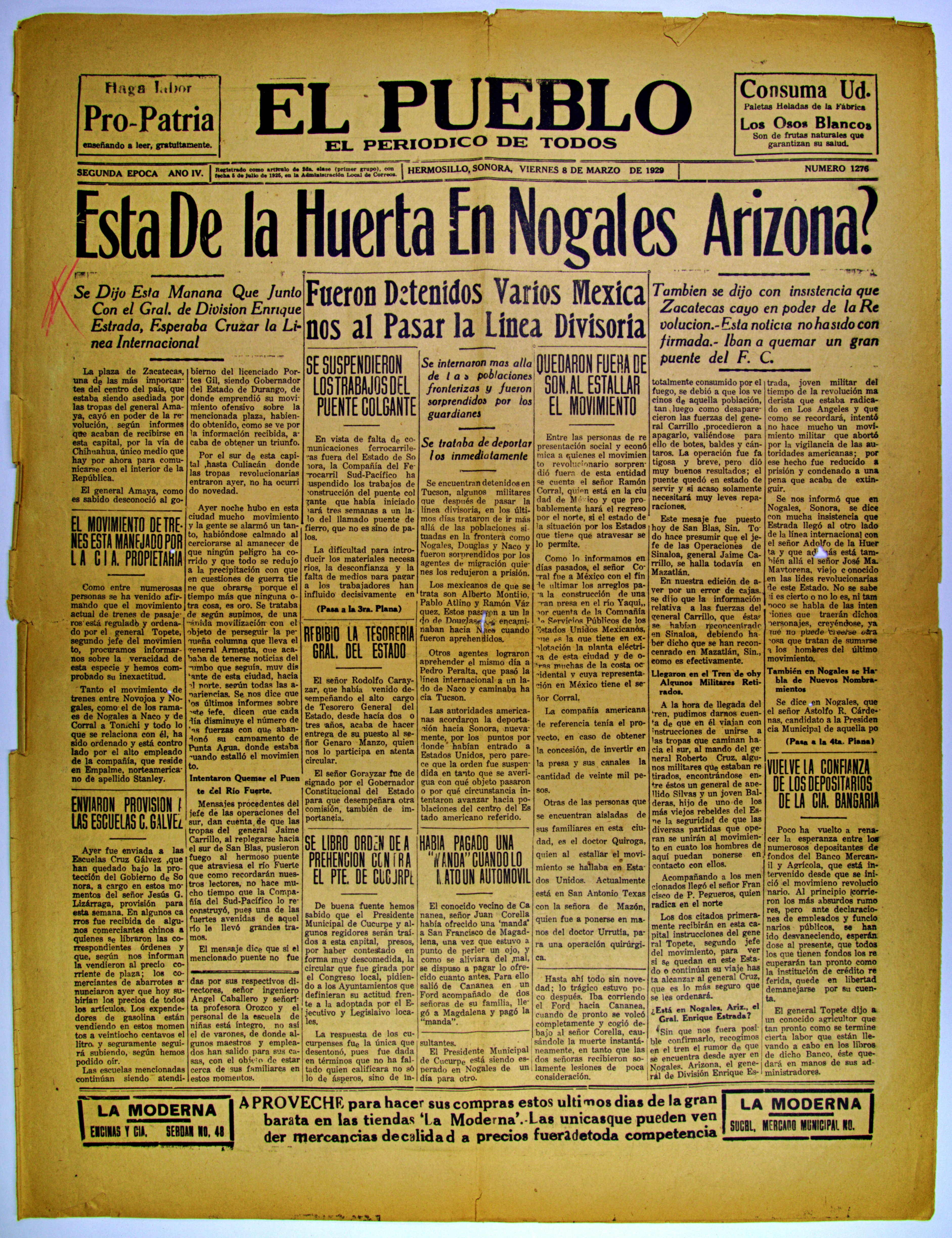 Imagen: El Pueblo