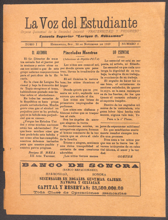 Imagen: La Voz del Estudiantes