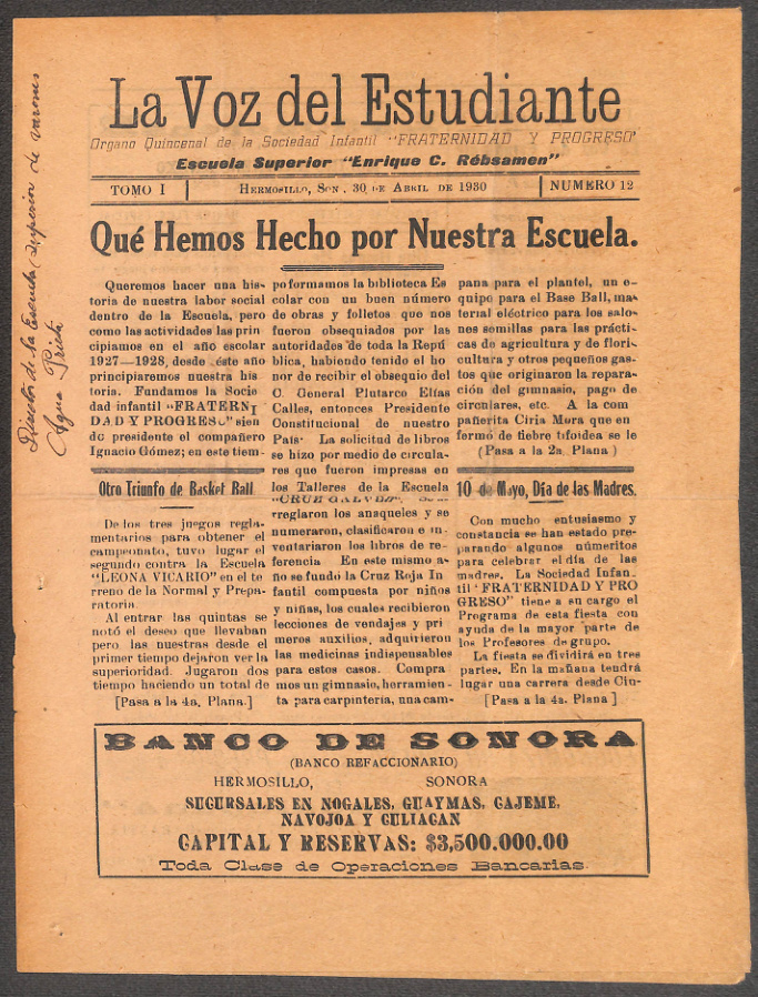 Imagen: La Voz del Estudiantes