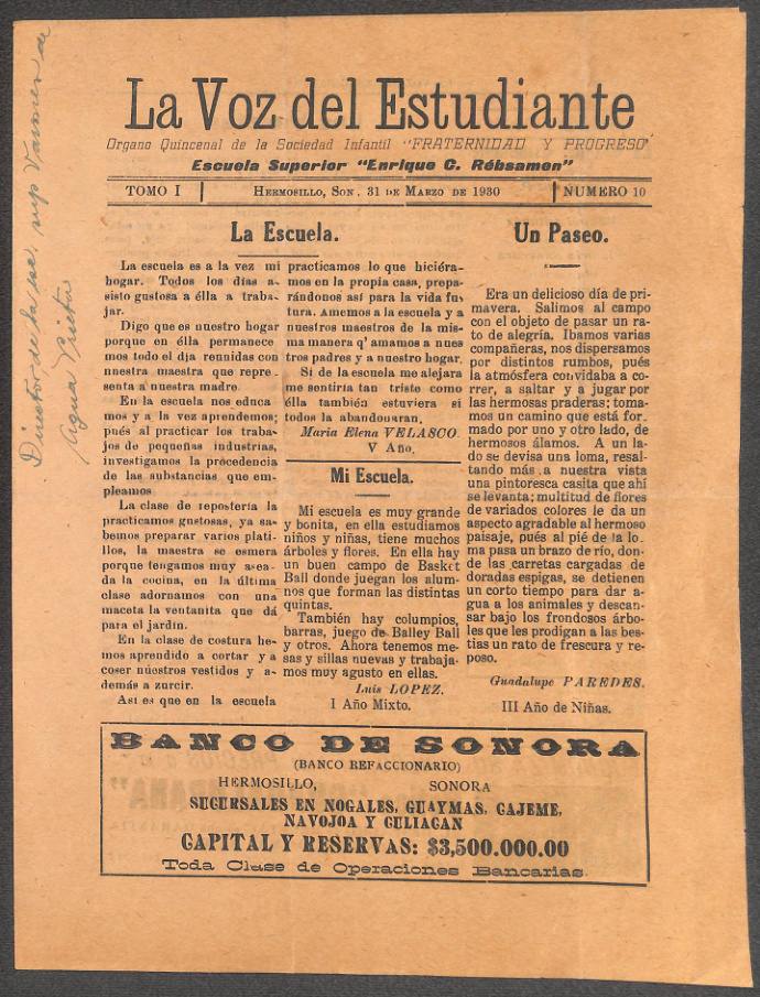 Imagen: La Voz del Estudiantes