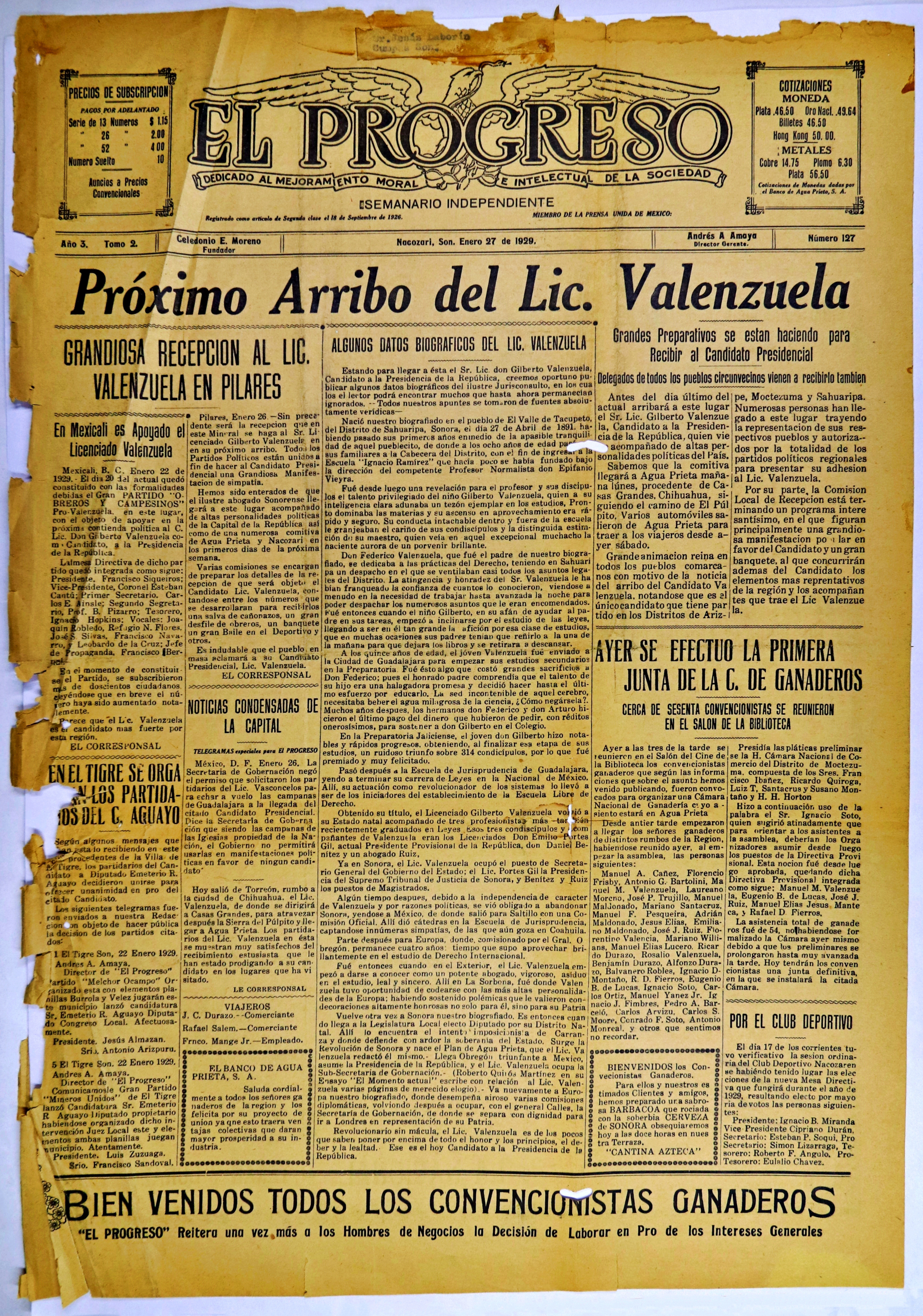 Imagen: El Progreso