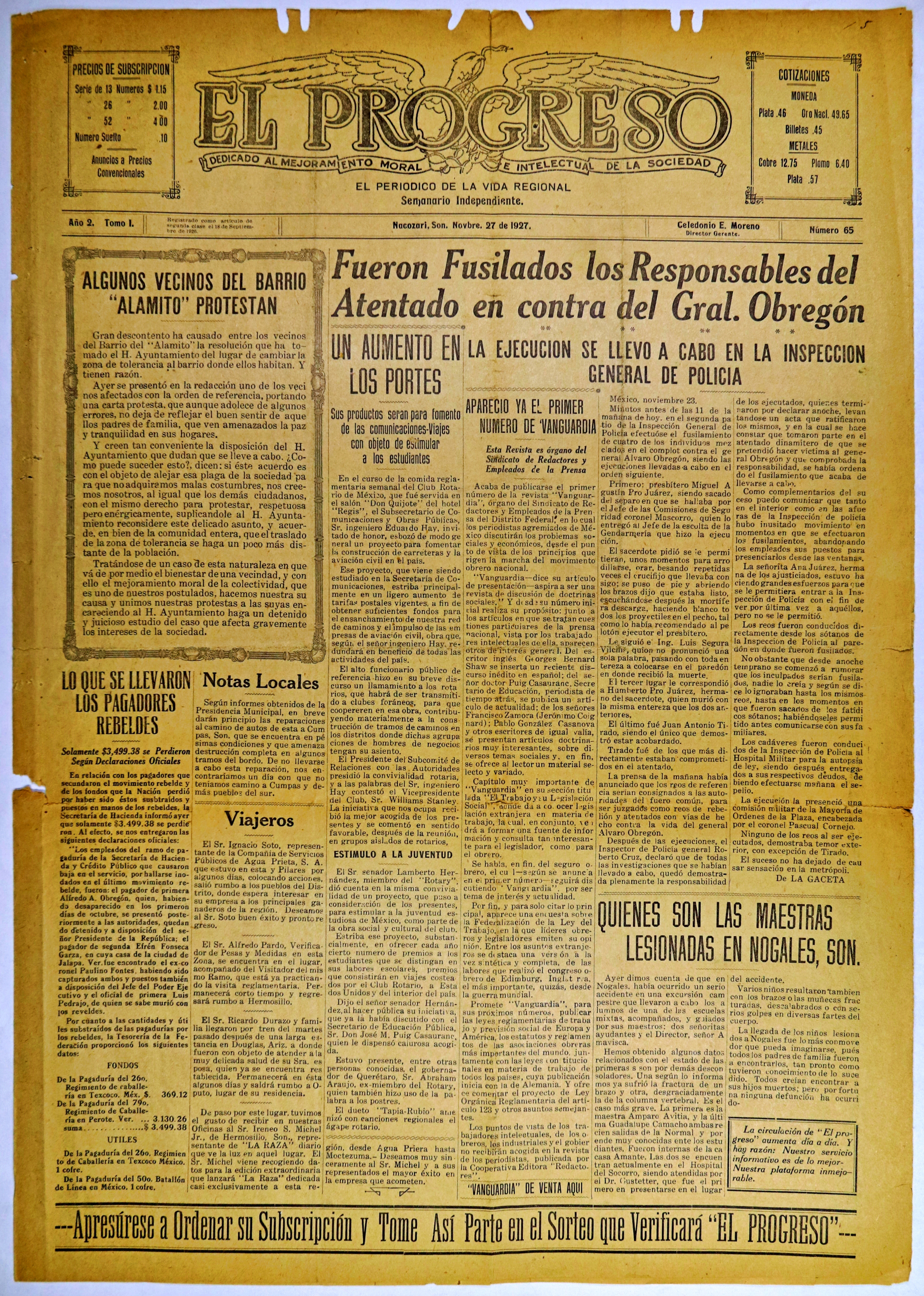 Imagen: El Progreso